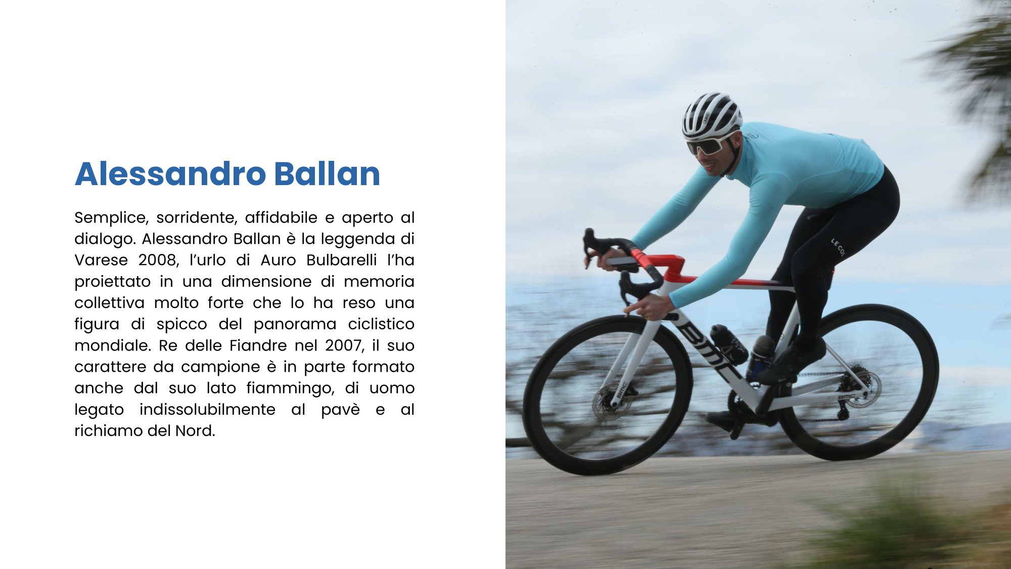 Alessandro Ballan bike tour